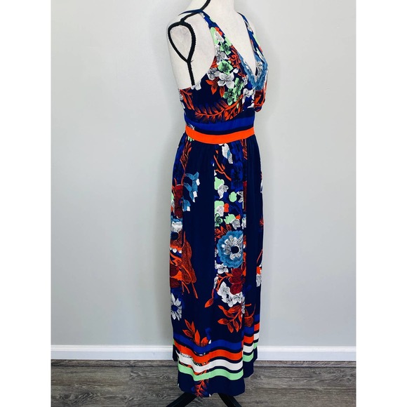 Anthropologie Plenty by Tracy Reese Mykonos Jumpsuit Womens 2 Maximalist Resort - Picture 4 of 12